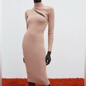 Zara Pink Knit Dress